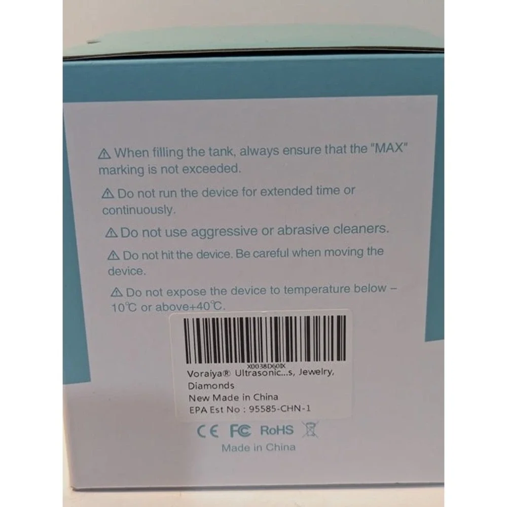 Voraiya NEW‎ Ultrasonic Cleaner